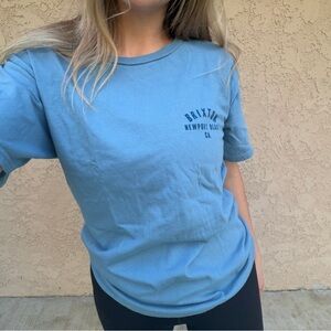 Brixton Sky Blue Newport Beach Graphic Tee
